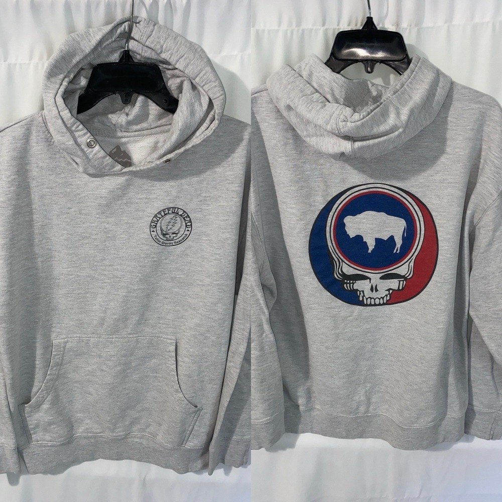 Grateful Dead x TGR Wyoming Steal Your State Hoodie Large Teton Gravity Research